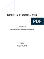 Kerala Floods 2018 Report Details Devastation, Relief Efforts