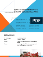 Studi Lapangan Sosiologi Antropologi Kesehatan Di Taman Bermain