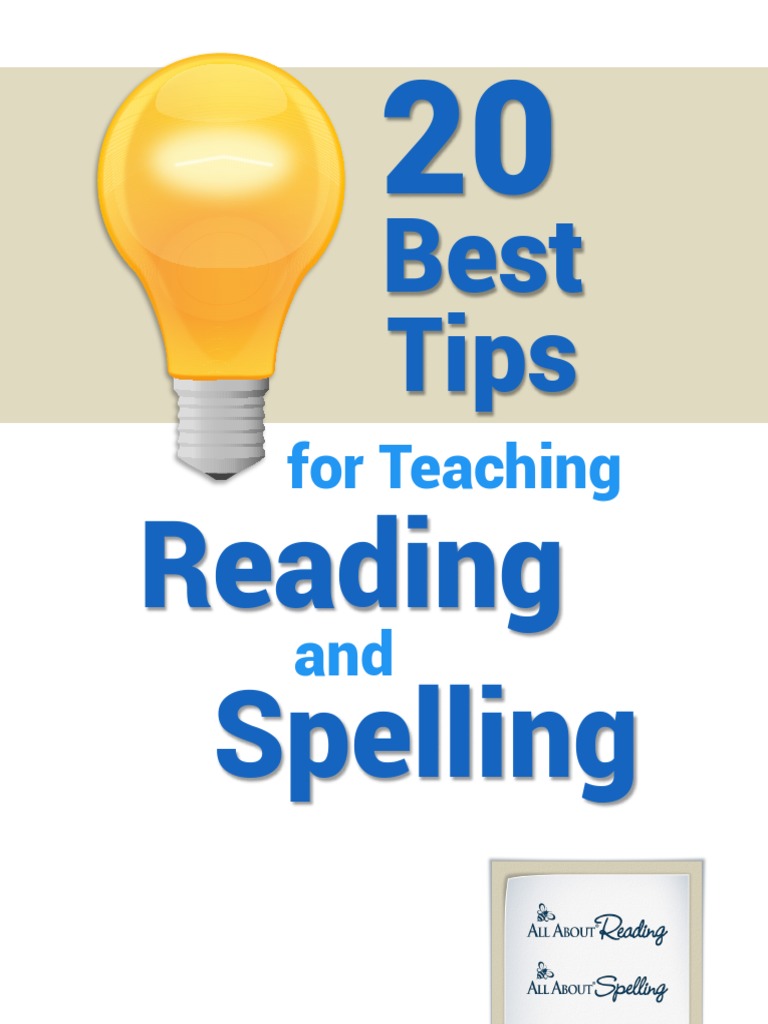 20 Tips For Teaching Reading And Spelling Pdf Syllable Vowel
