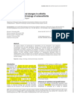 Articular Cartilage and Changes in Arthritis and Introduction Cell Biology of Osteoarthritis