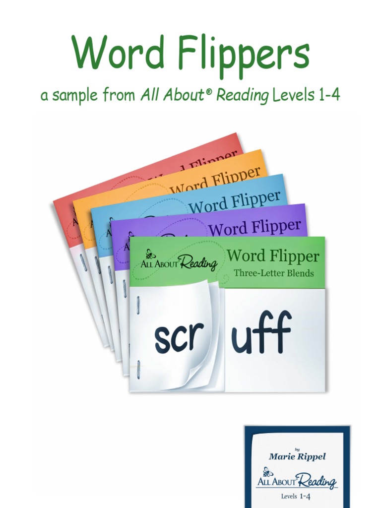 Word Flippers PDF Writing Educational Psychology