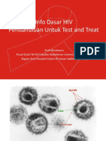 Info Dasar HIV Pendahuluan Untuk Test and Treat