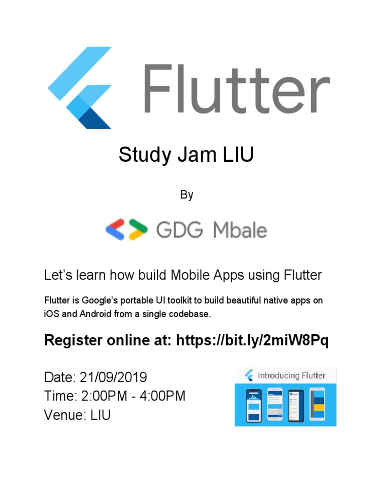 Flutter Mobile App Development Workshop | PDF | Business