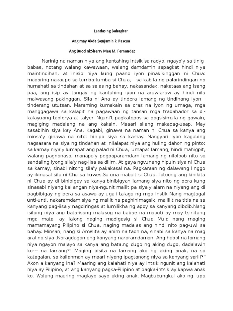 BUOD | PDF