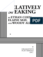 Relatively Speaking: Ethan Coen, Elaine May, Woody Allen