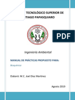 Manual de Prácticas de Laboratorio de Bioquímica