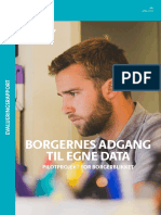 Evalueringsrapport Borgernes Adgang Til Egne Data