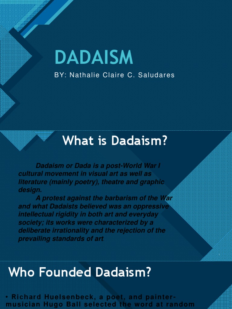Dadaism: Art Movement Overview | PDF | Style | Art Media