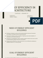 Energy Efficiency in Architecture: Climatology - Assignment Ii