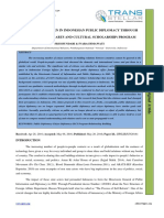 The Role of Citizen in Indonesian Public PDF