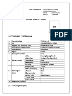 Daftar Riwayat Hidup