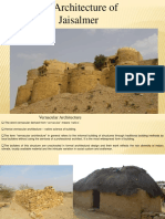Vernacular Architecture of Jaisalmer
