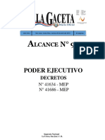 Decreto Ejecutivo n40862 Mep