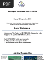 Dua Jenis Hiu Mako, 7 Jenis Pari, Dan Teripang Harus Diatur Perdagangannya Karena Sudah Masuk Daftar Apendiks 2 CITES Pada COP Ke 18 Agustus 2019