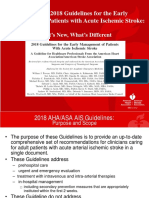 2018 AHA/ASA AIS Guidelines: What's New, What's Different