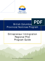 BC PNP EI Regional Pilot Program Guide