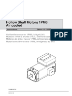 Hollow Shaft Motors 1PM6 Air Cooled