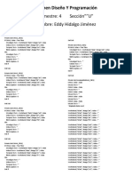 Examen Diseño Y Programación