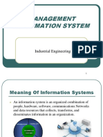 Management Information System: Industrial Engineering