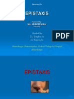 Epistaxis: Ms. Shital Bhutkar