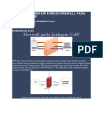 Rangkuman Materi Fungsi Firewall Pada Jaringan Voip