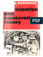 (Structural Analysis in the Social Sciences) Carole Pateman - Participation and Democratic Theory-Cambridge University Press (1976).pdf