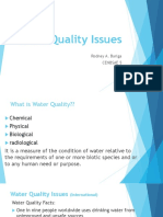 3.1 Water Quality Issues