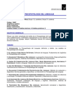 Psicopatologia Del Lenguaje PDF