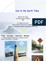 Introduction To The Earth Tides: Michel Van Camp