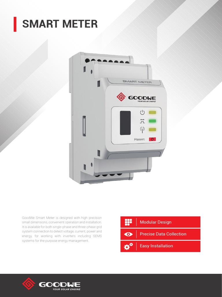 Goodwe Smart Meter Power Inverter Electricity