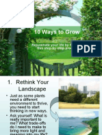 10 Ways To Grow