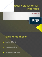 Struktur Perekonomian Indonesia
