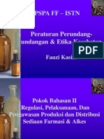 02 Regulasi, Pelaksanaan, Dan Pengawasan Produksi Dan Distribusi Sediaan Farmasi & Alkes