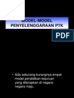 Materi 4 Model Model Penyelenggaraan PTK