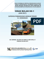 Laporan Bulan 01 Supervisi Pek. Jaringan Tersier D.I. Randangan