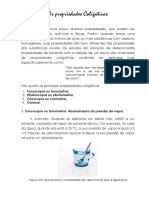 Propriedades Coligativas: Abaixamento da Pressão de Vapor, Elevação da Temperatura de Ebulição, Diminuição da Temperatura de Congelamento e Osmose