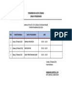 Jadwal Try Out 3 (To.3) Kelas Vi Sekolah Dasar