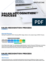 Sales Recognition Process