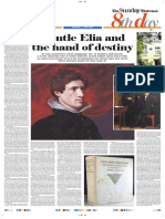 Gentle Elia and The Hand of Destiny: SUNDAY, 12 MAY 2019