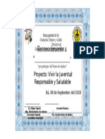 CERTIFICADO Ajedrez