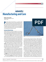 Surgical Instruments:: Manufacturing and Care
