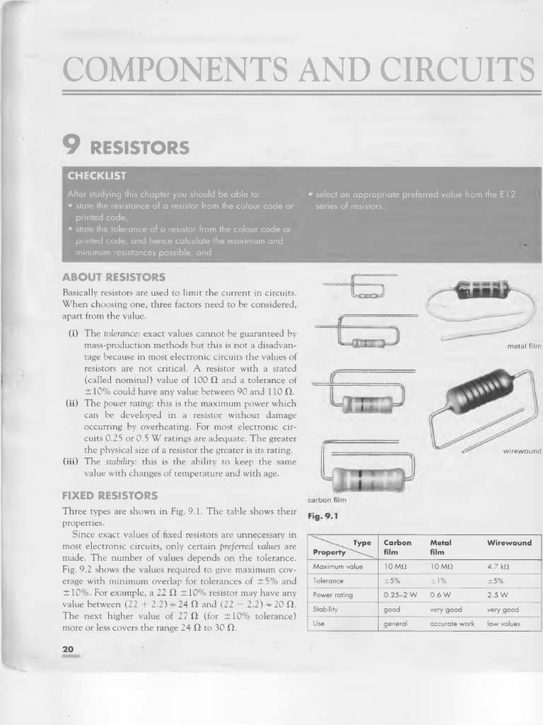 Understanding Resistors and Capacitors | PDF | Inductor | Inductance
