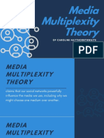 Media Multiplexity Theory