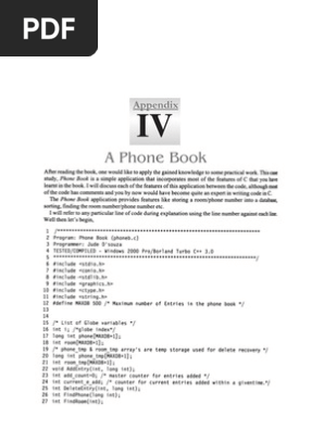Phone Book