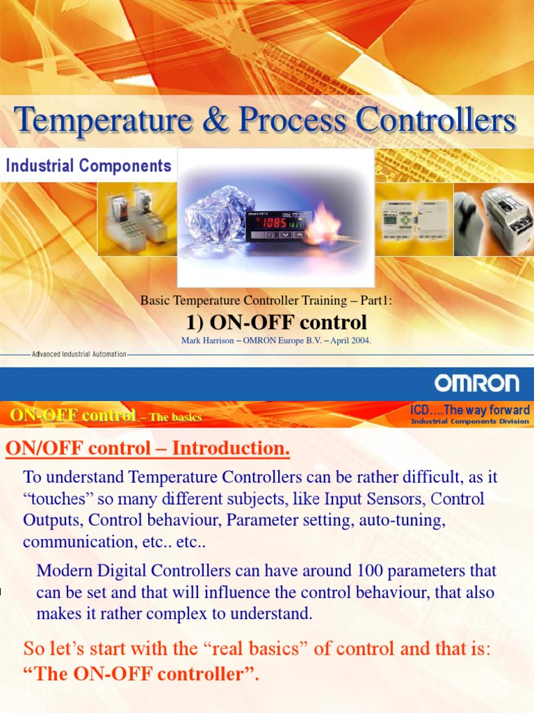 Basics of ON-OFF Control Systems | PDF | Control Theory | Automation