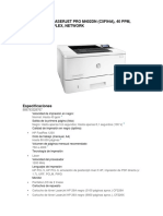 Impresora HP Laserjet Pro M402Dn (C5F94A), 40 PPM, Monocrom. Duplex, Network