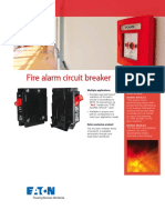 Breaker Circuit Fire Alarm