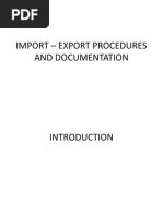 Download IMPORT  EXPORT PROCEDURES AND DOCUMENTATION by ruksanayunus SN42657746 doc pdf