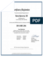 DRE Medical ISO Certification