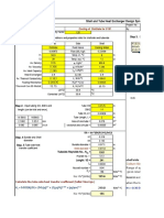 SCR Heat Exchanger Design 2018 For NO PHASE CHANGE